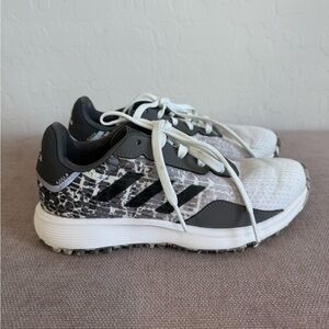 Adidas Juniors 2022 S2G Spikeless Golf Shoe - White